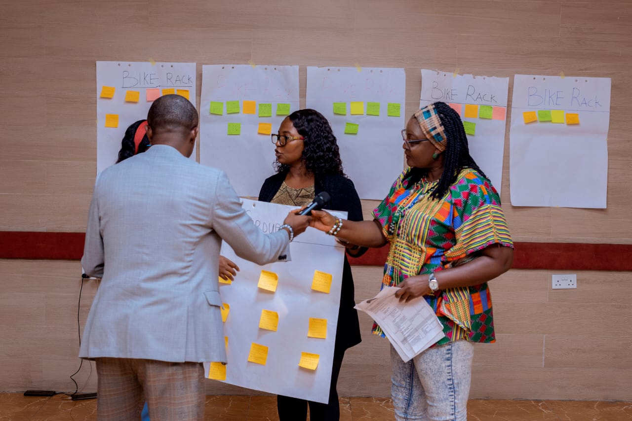 QGDF programme participants working together